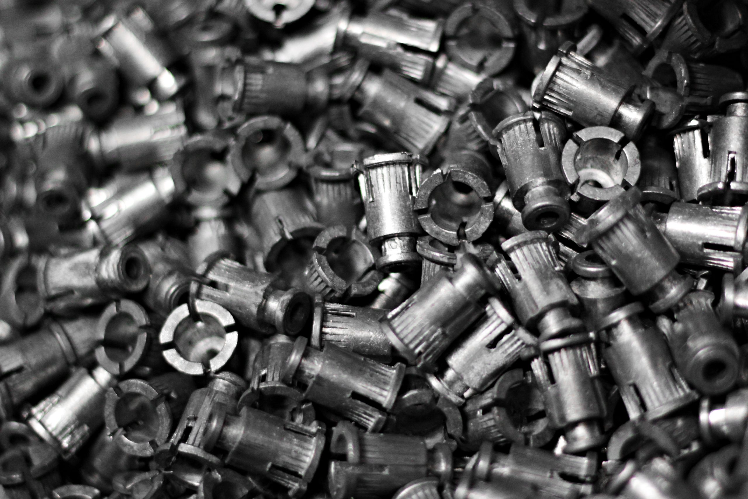 industrial metal parts, hinges plugs tips